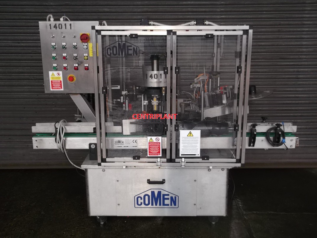 14011 - COMEN SELF ADHESIVE BACK AND FRONT LABELLER, MODEL SR/1/ADH